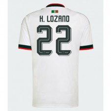 Mexico Hirving Lozano #22 Bortedrakt VM 2026 Kortermet